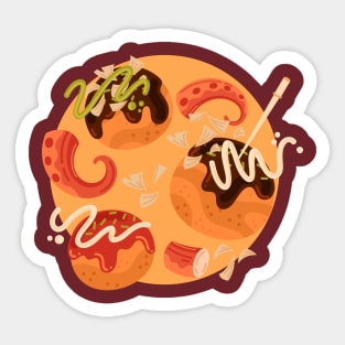 Takoyaki Sticker